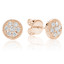 1/4 CTW Round Diamond Stud Earrings in 14k Rose Gold (MV3559)