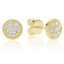 1/4 CTW Round Diamond Stud Earrings in 14k Yellow Gold (MV3560)