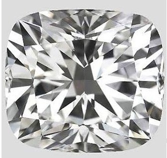 cushion modified brilliant cut diamond