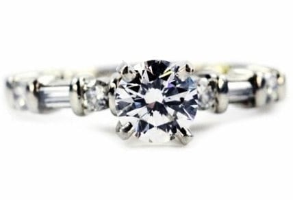 Vintage Style Engagement Ring