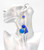 Geo Statemen Hoop Earrings

Color: Blue

Size: 4 inches long