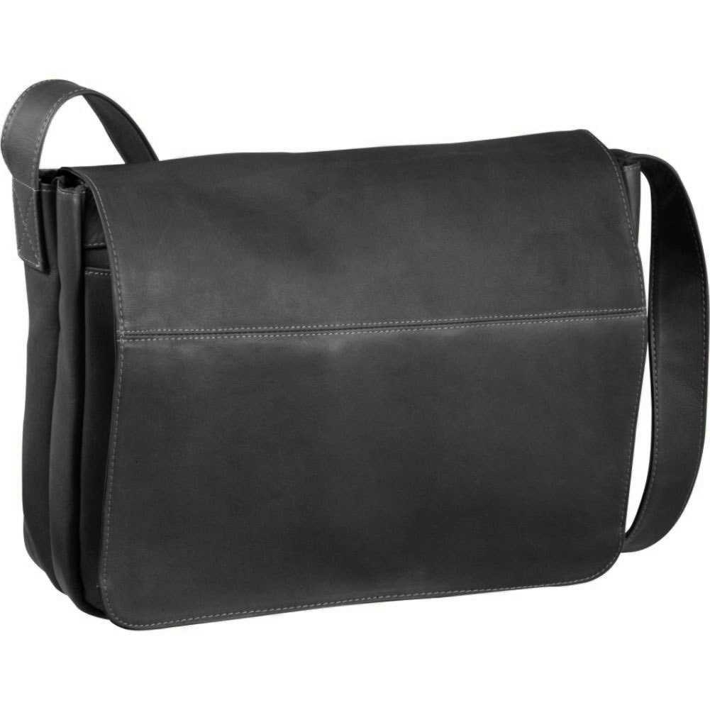 Full Flap Laptop Messenger Bag - LeDonne Leather Co.