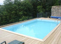GardiPool Quartoo Rectangular Wooden Pool