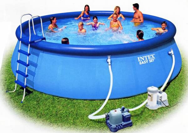 Intex easy set 2024 pool pump