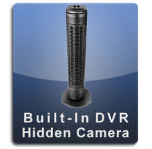 Built-In DVR Tower Fan Hidden Camera