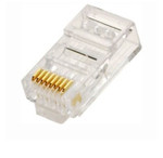 RJ-45 Crimp On Connector for Bulk CAT-5 and CAT-6 Cable