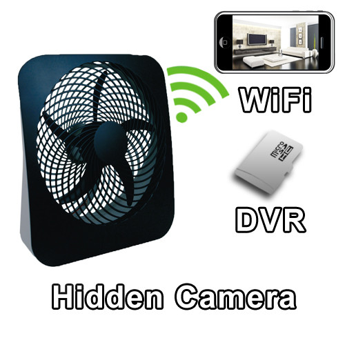 WiFi Lite Fan Hidden Camera Spy Camera Nanny Cam