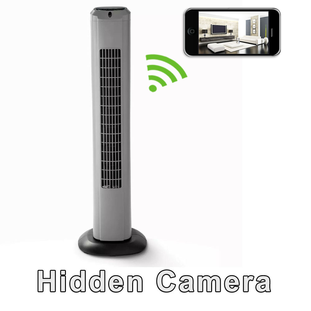 WiFi Series Tower Fan Hidden Spy Camera