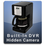 Coffee Maker DVR Series Nanny Camera Automatic Drip Full Coffee Pot Style