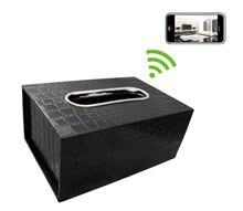 Tissue Box Hidden Nanny Cam with Build-in DVR and WiFi Remote Viewing from Android and iPhones