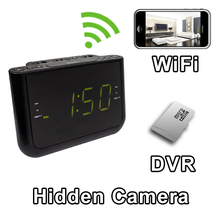 Alarm Clock Nanny Cam with WiFi DVR IP Live
