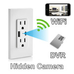 WiFi Series Wall Outlet Hidden Camera