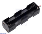 8 AA Battery Holder, Two Layers Battery Case, 12v AA Battery Holder,