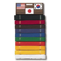 Comes with 10 belt hangers, engraving plate,and three flag stickers.