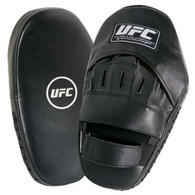 This is the ultimate training target for martial arts. The punch mitt is ideal for practicing punches, straight-on jabs, hooks, and uppercuts. The unique contoured shape creates superb target control and can be worn on either hand. It includes high-density, molded-foam padding to provide solid shock absorption. Sold in pairs.
