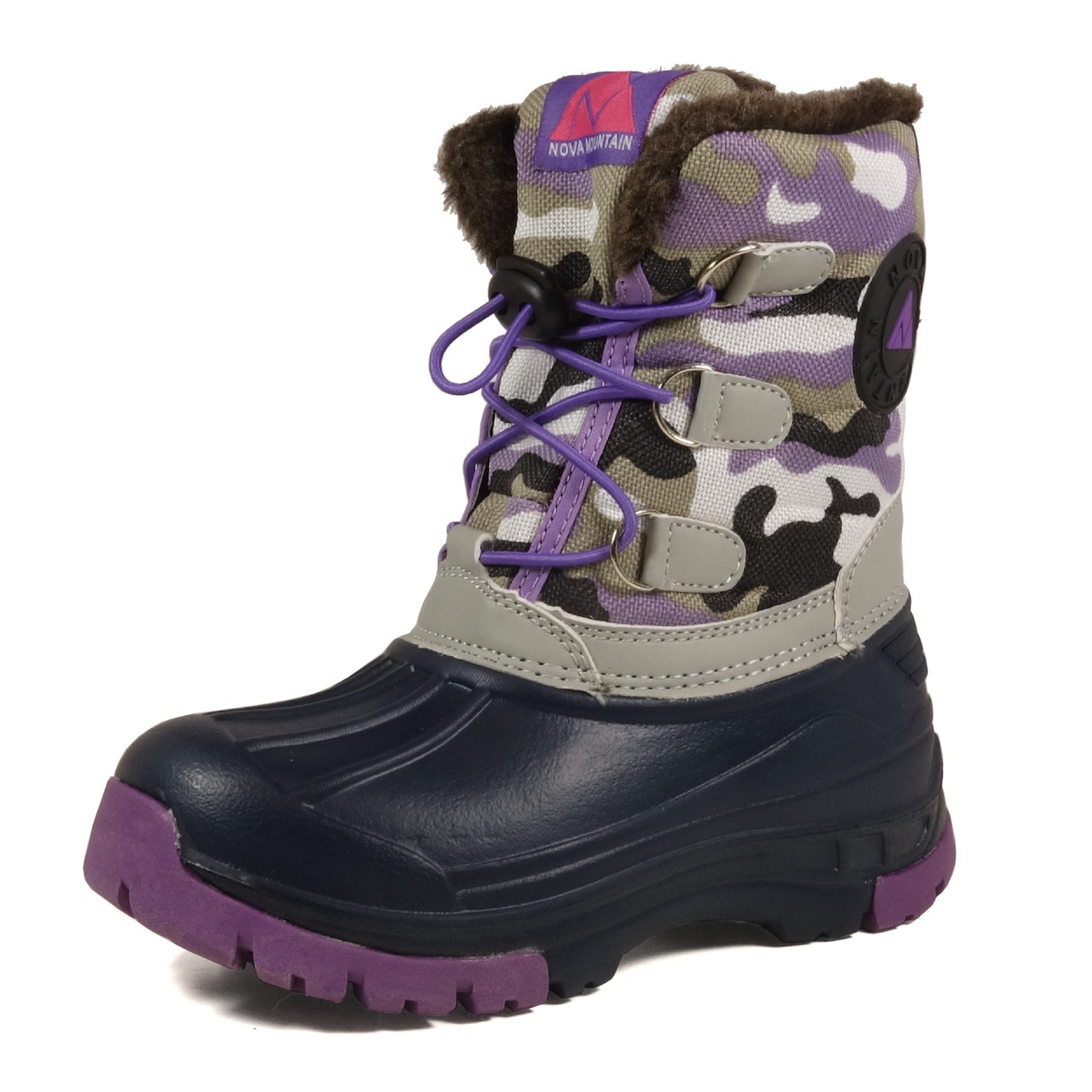 girls purple winter boots