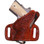 High Ride slide holster with thumbreak. Flat-Back construction provides the most comfortable all-day ride possible 
1 3/4" belt slots standard
Hand boning standard (stamped and floral holsters will not be boned)
Blocked sight channel
Available for most Semi-Automatics, Single Actions, and Double Actions.