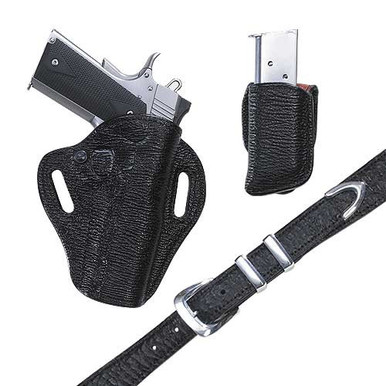 Each Exotic Crosshair holster is leather lined and covered on both the front and the back with your choice of skins.  The holster features a tension screw and hand molding to bring out both the form of the gun and the beauty of the hide.
