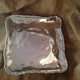 Hammered Beaded Square Tray 14"