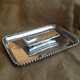 Big Bead Rectangle Tray shown with Big Bead Cracker Tray (sold separately)