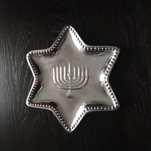 Hanukkah Star Plate