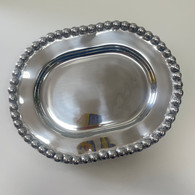 Beaded Oval Tray