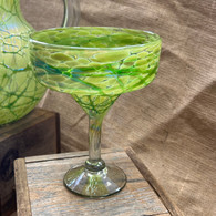 Lime Green with Green Drizzle Margarita