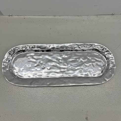 Hammered Oblong Tray