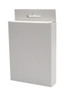 White Retail Hang Tab Box, HP 45/15 -(3-3/4" x 1" x 5")