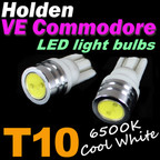 Pair of T10 W5W LED Light Bulbs, to suit Holden VE Commodore & HSV Parker Lights