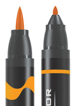 Prismacolor Art Marker Brush/Fine Mineral Orange PB 154 Pen Mountain