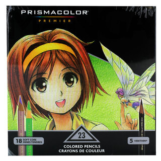 Prismacolor Set of Manga Pencils Markers and More Drawing 