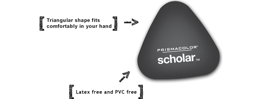 Prismacolor Scholar Eraser 1/cd - penmountain