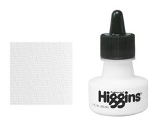 HIggins White Fadeproof Ink  Pen Mountain