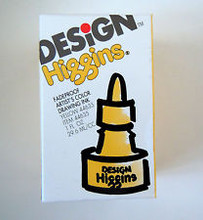Higgins Yellow Pigmented Ink  Pen Mountain