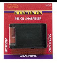 Battery Ooperated Pencil Sharpener  asst colors  Pen Mountain