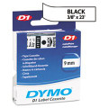 Dymo D1 cassette black/white
