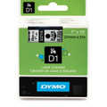 Dymo Cassette Black/Clear