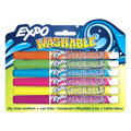 Expo Washable Dry Erase Marker 6 Color Set Fine: Blue, Green, Orange, Pink, Yellow, Magenta - Pen Mountain