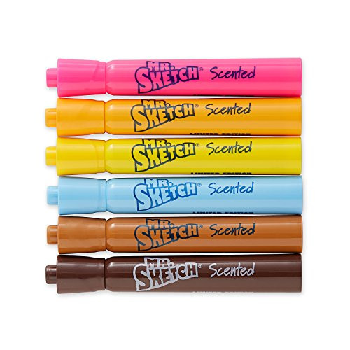  Mr. Sketch Scented Washable Markers - Movie Night - Stix - 6  Color Set