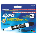 Expo 2 Lo Odor Dry Erase Marker Chisel 4 Color Set: Black, Blue, Red, Green - Pen Mountain