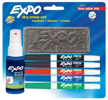 Expo Dry erase set fine with eraser and cleaner  Pen Mountain