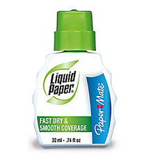 Papermate Liquid Paper Correction Fluid /brush   Pen Mountain