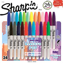 Sharpie ElectroPOP 24 ct set   Pen Mountain