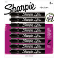 Sharpie Flip Chart Marker 8 Color Set Black  - Pen Mountain