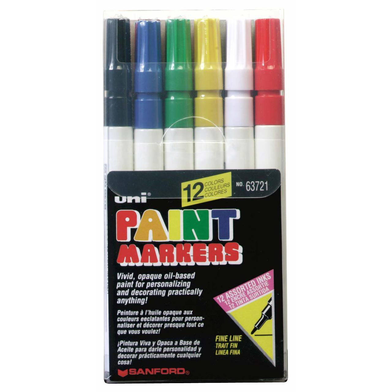 Uni Paint Marker Broad Chisel Tip PX-30 Black
