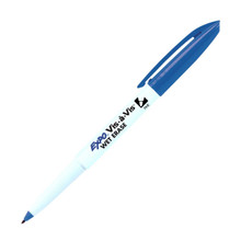 Vis A Vis Fine Blue Wet Erase Marker - Pen Mountain