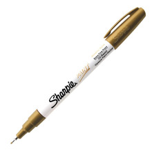 Sharpie Oil Base Paint Extra Fine Metallic Gold - Pen Mountain