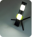 1800 Lumen Portable LED Work Light With Mini Stand – 12″ Black