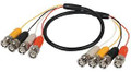 WC414-200 4 BNC MALE TO 4 BNC MALE 6FT PATCH CABLE